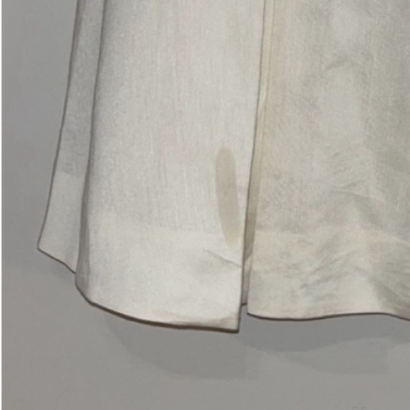 Kate spade black ivory sleeveless pleated dress sz 4 - Picture 7 of 14